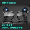 The Y102 smart glasses are suitable for cross-border day and night use, featuring air conduction, water and sweat resistance, and three functions in one lens. They are equipped with a voice assistant and touch control Application Scenario